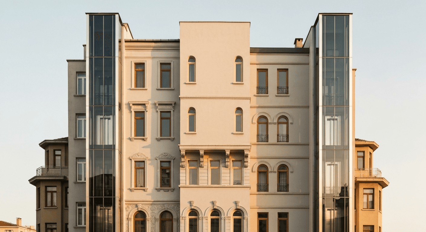 Eski İstanbul Binalarına Modern Dokunuş: Asansör ve Cephe Entegrasyonuyla Değer Kazanın