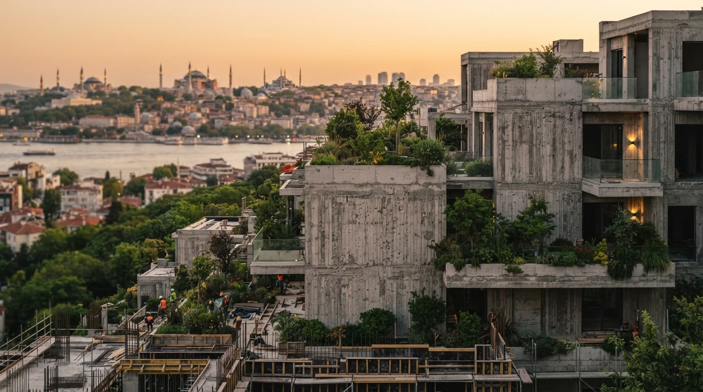 Geleceğin Yapılarını İnşa Etmek: İstanbul’da Doğayla Uyumlu Yaşam Alanları