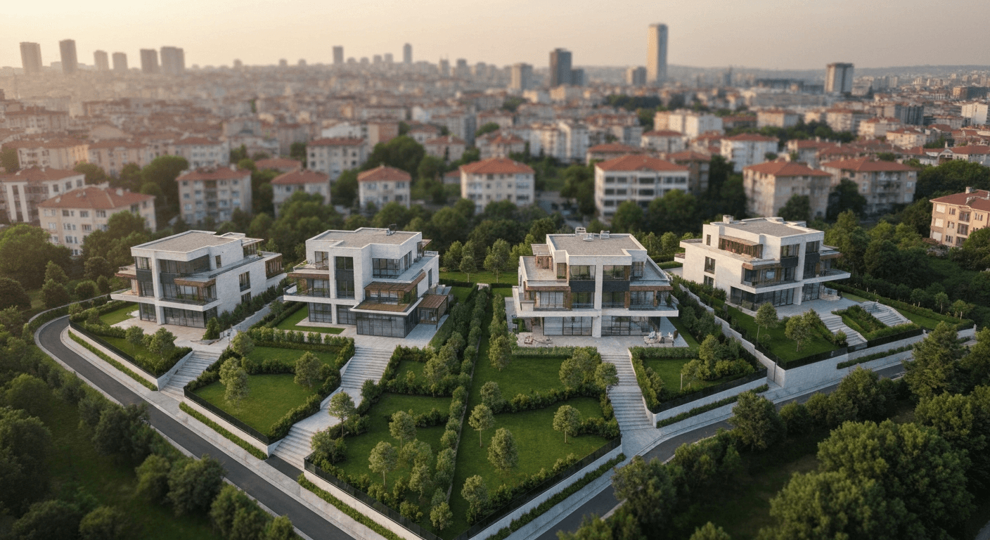 İstanbul'da Villa Projeleri İçin Cennet Bahçeleri Yaratmak: Peyzaj Planlaması Sanatı