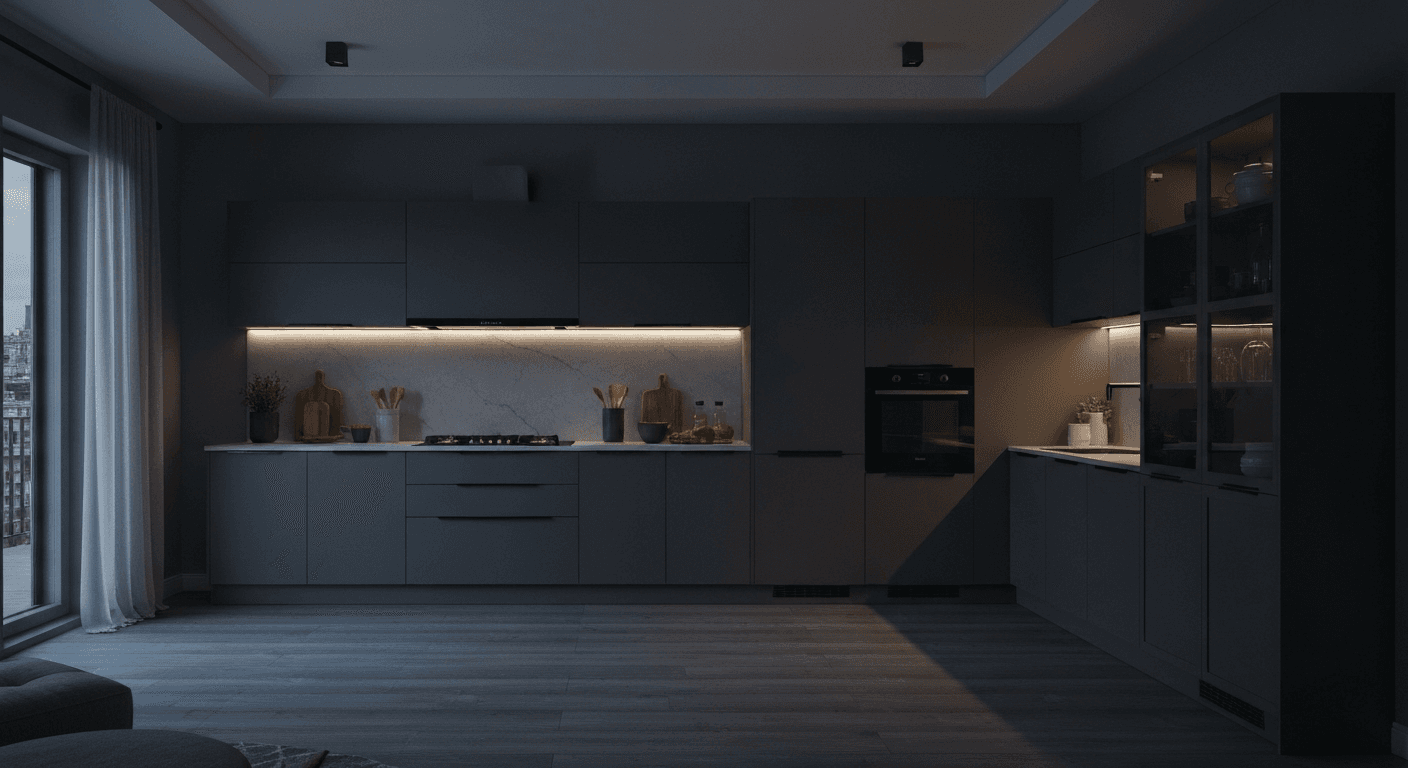 Mutfak Tasar谋m谋nda Ergonomi: Leonidas Mimarl谋k ile Fonksiyonel ve 艦谋k 脟枚z眉mler