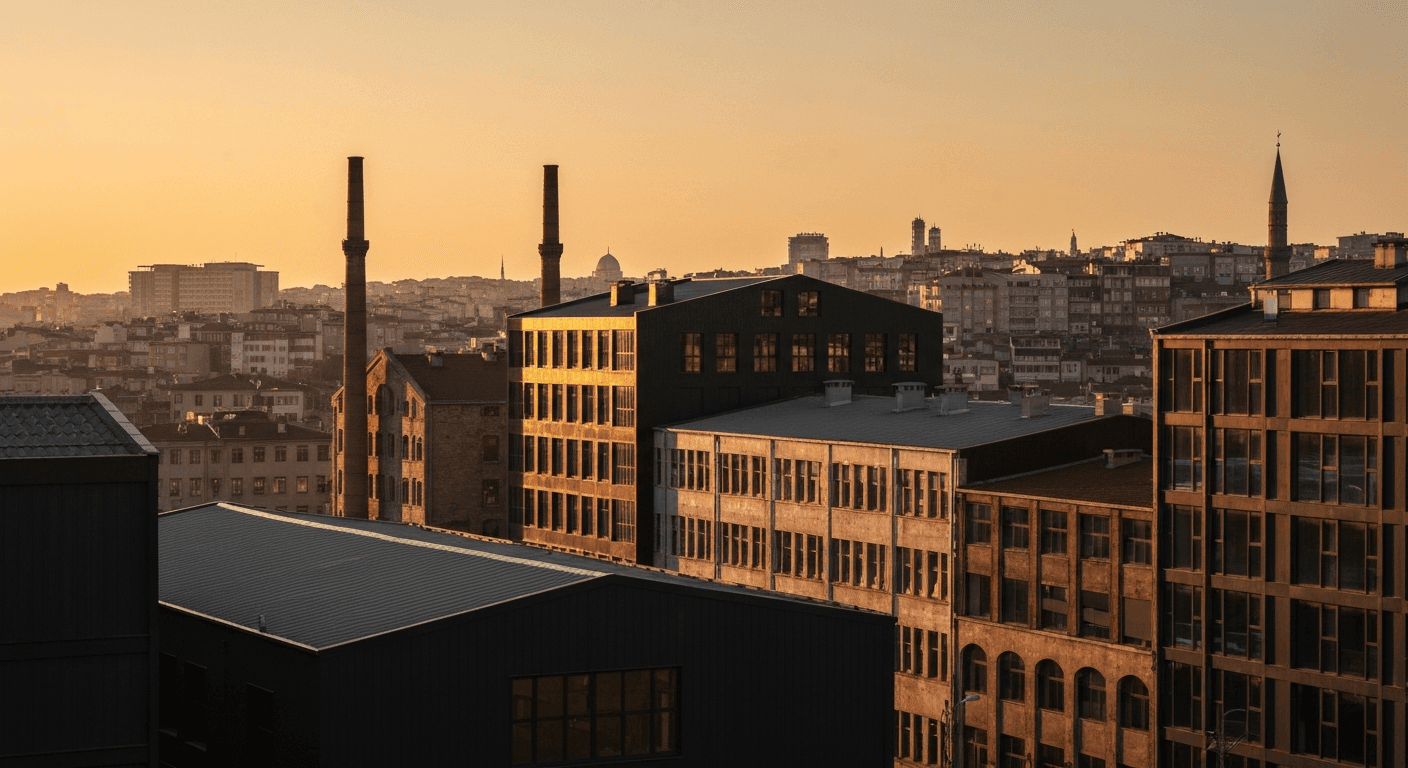 Sanayiden Şehre: İstanbul'da Eski Endüstriyel Mekanları Loft ve Ofislere Dönüştürmenin Sanatı