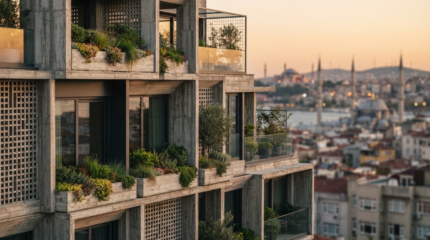 Betonun Ötesinde: İstanbul’un Dokusunda Sürdürülebilir Yaşamın Mimari Kodları