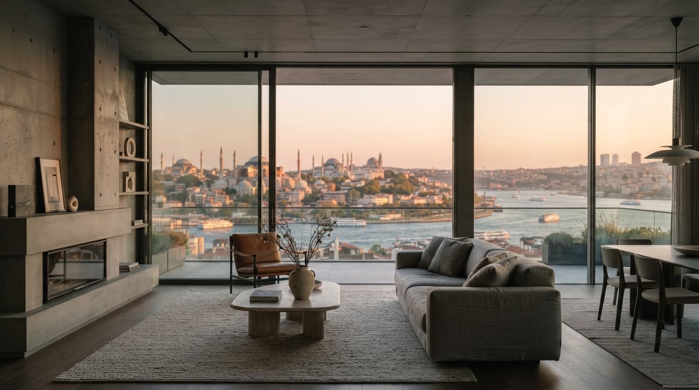 Betonun Ötesinde: İstanbul Evlerinde Sessizliğin ve Konforun Mimarisi