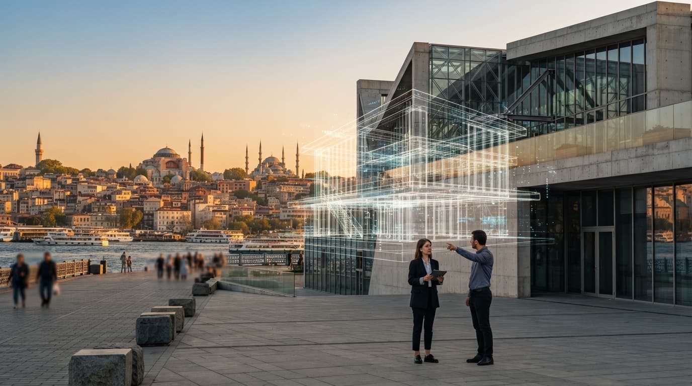 Dijital İkizler ve Betonun Buluşması: Projenizi İnşa Etmeden Önce Yaşayın