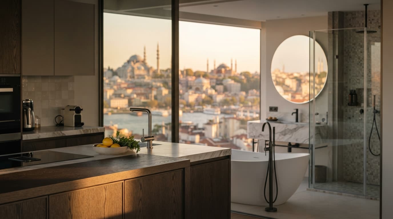 Mutfak ve Banyoda Yaşam Alanı Devrimi: Estetiğin Ötesindeki Ergonomi