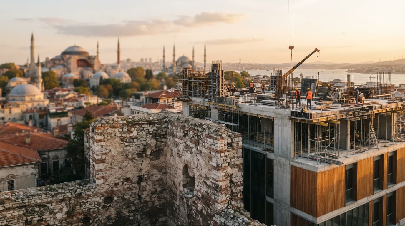 Zamanın İzlerini Taşıyan Duvarlar: İstanbul'da Tarihi Dokuya Saygı Duruşu
