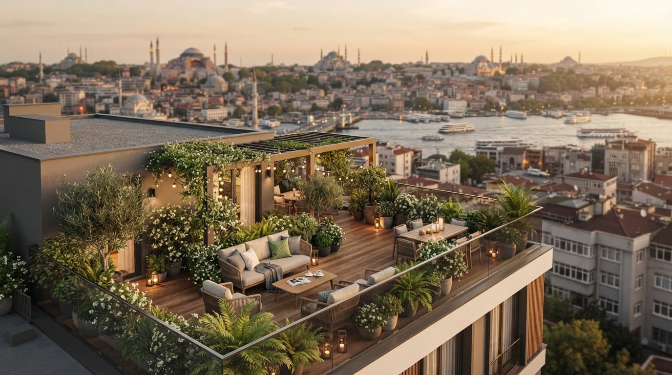 Şehrin Gürültüsünden Kaçış: Balkon ve Terasları Yaşam Alanına Dönüştürme Sanatı