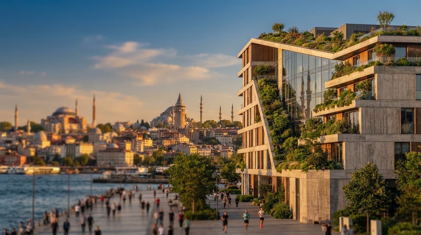 Betonun Ötesi: İstanbul Yapılarında Sürdürülebilir Geleceği İnşa Etmek