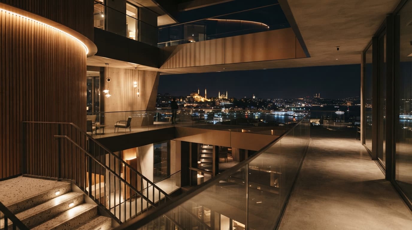 Gölgeyle Dans Eden Mekanlar: İç Mekanlarda Işığın Mimari Gücü